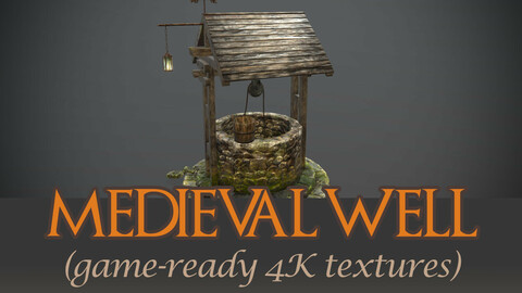 Well Medieval (lowpoly game-ready)