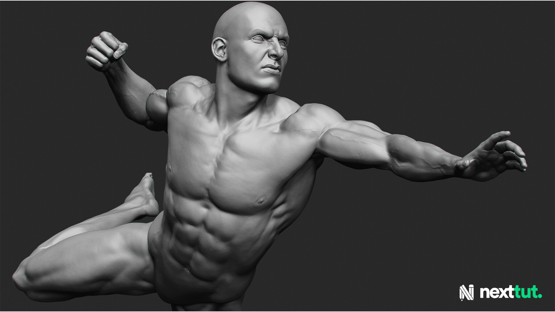 ArtStation - Dynamic Male Anatomy for Artists in Zbrush | Tutorials