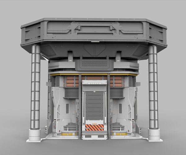 ArtStation - Sci Fi Modular Environment 12 | Resources