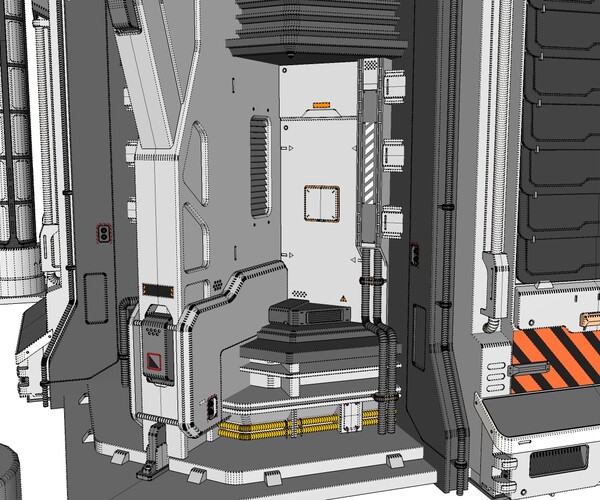 ArtStation - Sci Fi Modular Environment 12 | Resources