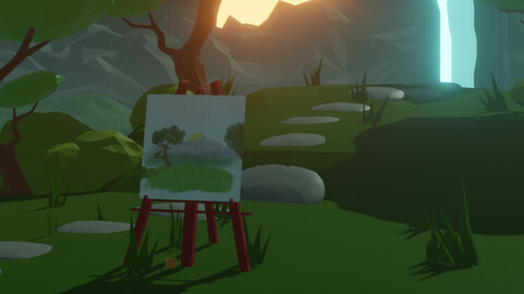 Fantasy Landscape - Blender