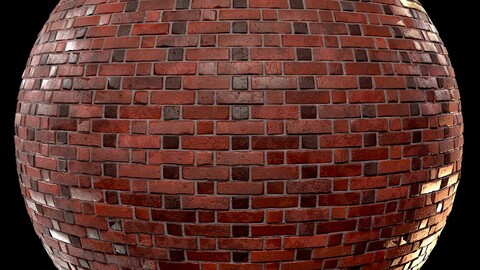 Wall Brick Design-08-PBR