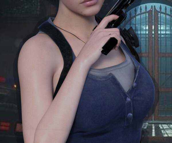 ArtStation - RE3-R Jill Valentine for Genesis 8 Female | Resources