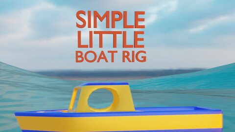 Simple Little Boat Rig for Blender