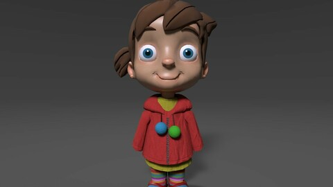 Little Girl (Game Ready Character)