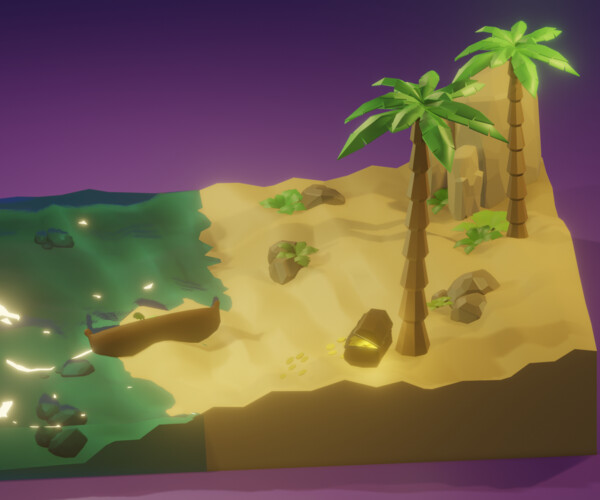 ArtStation - Summer Beach | Game Assets