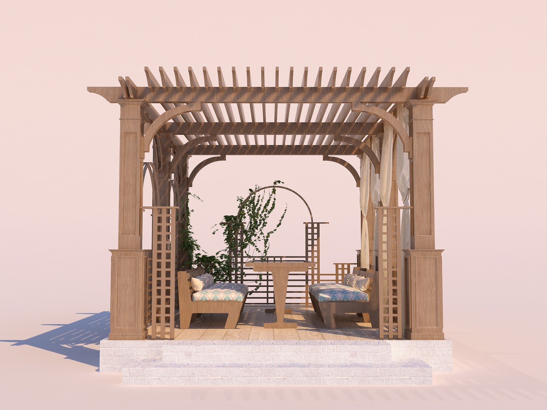 Pergola roof ideas â€