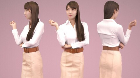 Posed 3D-people 007_Rika