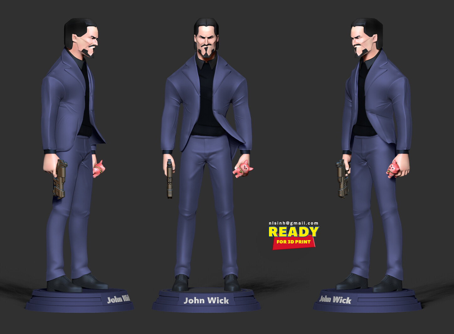 ArtStation - John Wick Character