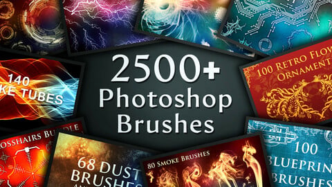 2500+ Photoshop Brushes