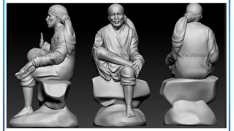 Saibaba Idol 3D Printable model