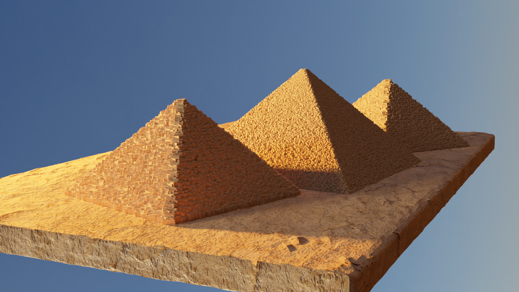 ArtStation - Ancient Pyramids 3D model | Resources