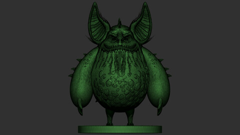 monster 3d print model