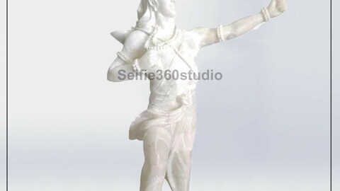 Shree Ram Idol 3D Printable model