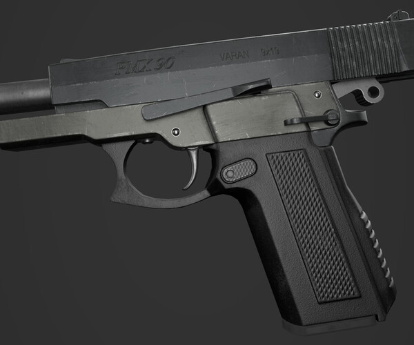 ArtStation - PMX-90 | Game Assets