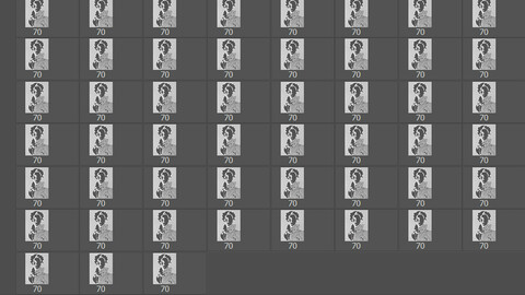 DUFO-美人头纹理笔刷