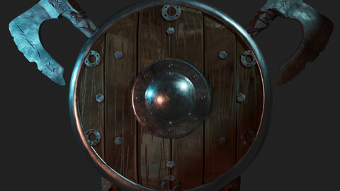 Base Weapon Vikings (.obj .fbx .blend files + Texture)