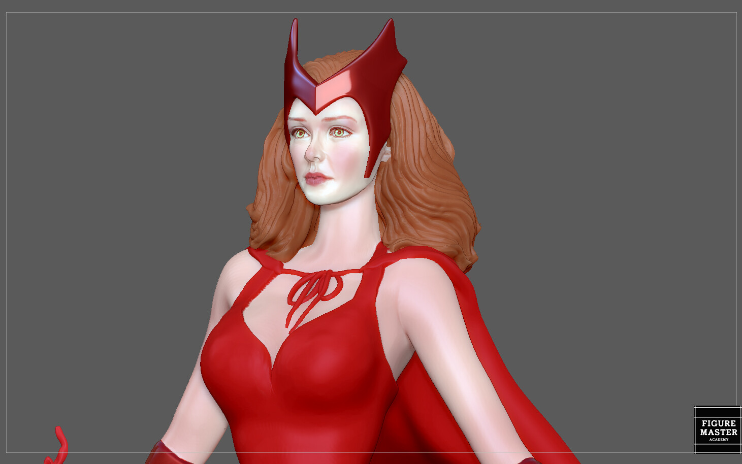 ArtStation WANDA SCARLET WITCH HALLOWEEN COSTUME FROM MARVEL MCU