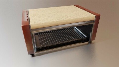 Flatbed Toaster 3D Model