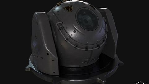 Thermal Camera - Gameready 3D Model