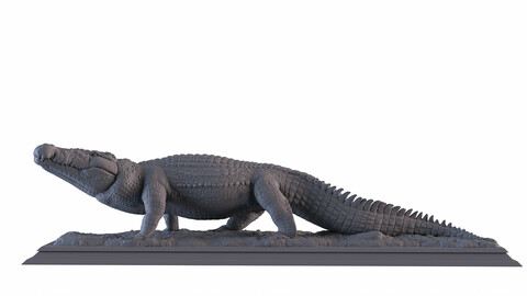 Crocodile Statue