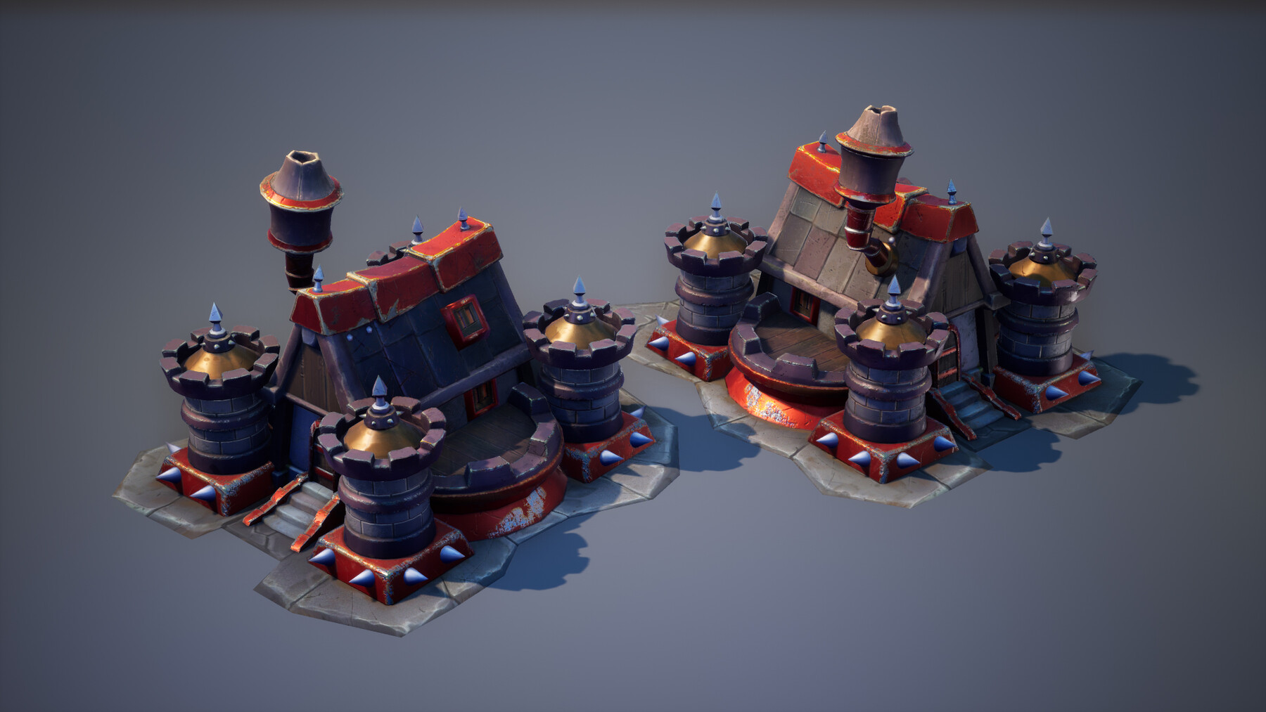 Artstation Junky Town Full Asset Package Unity And Ue4 Game Assets