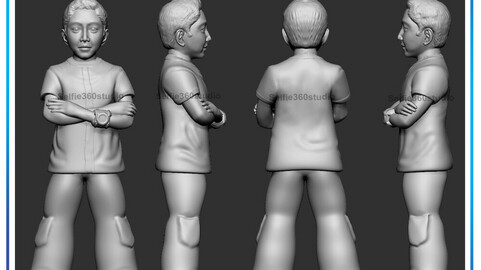 Cartoon character Ben10 Selfie.