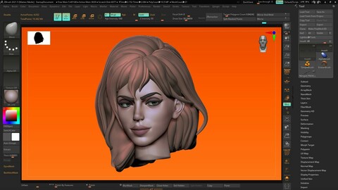 ZBrush Custom UI +++ ELEGANT DARK +++