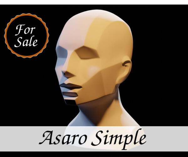 ArtStation - Asaro Heads Pack - Planes of the head 3D model | Resources