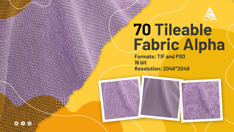 70 Tileable Fabric Alpha