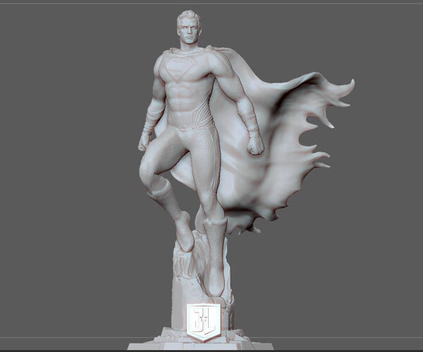 ArtStation - BLACK SUPERMAN JUSTICE LEAGUE JACK SNYDER CUT HENRY CAVILL ...