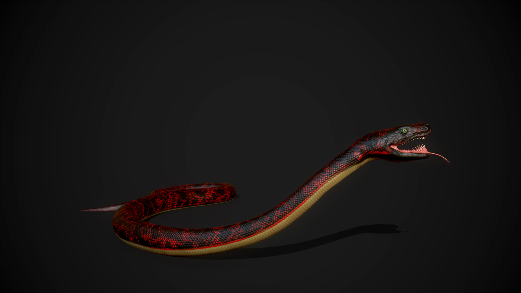 Red Snake 3D - Jogue Red Snake 3D Jogo Online