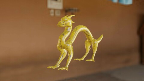 Porcelain dragon