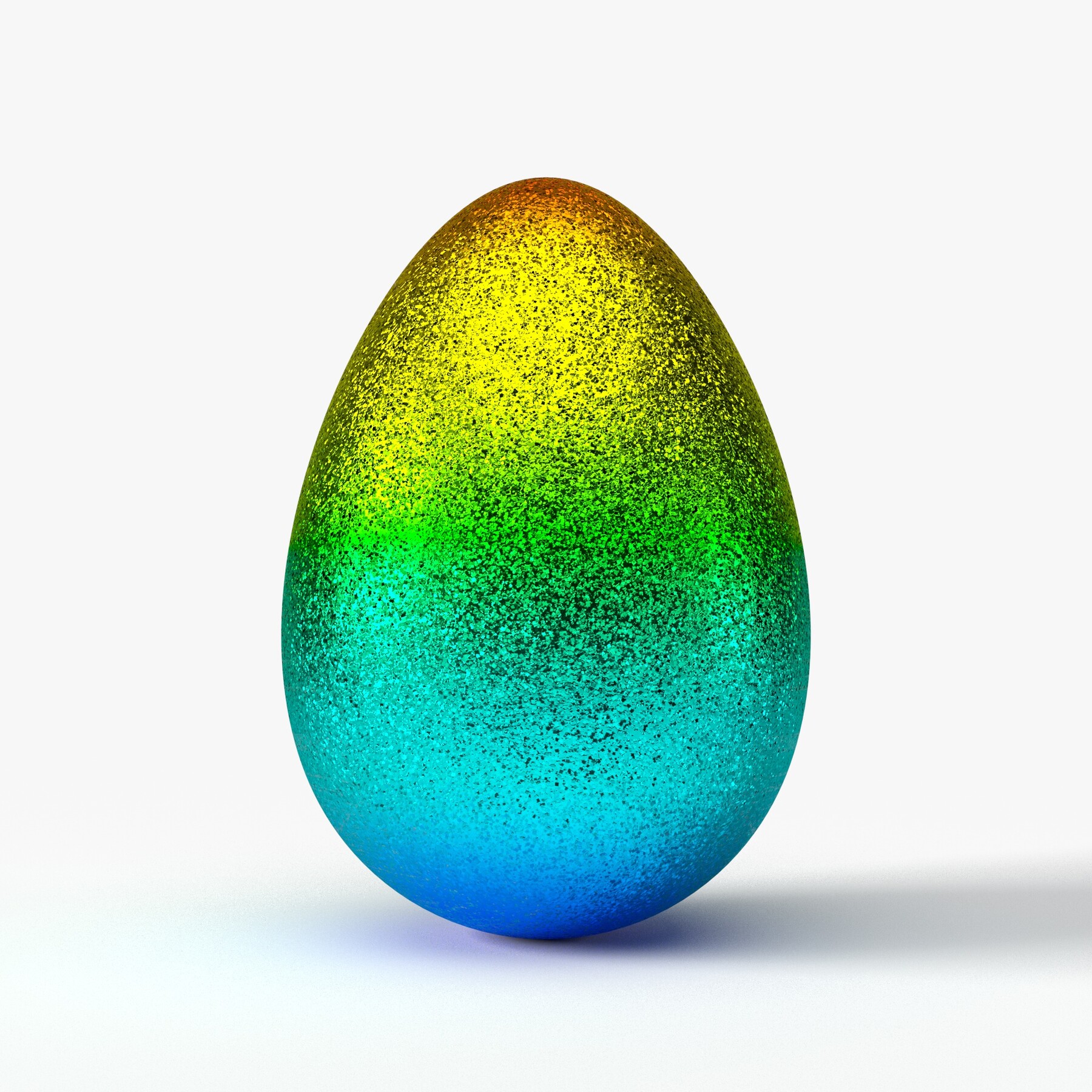 ArtStation - Glittering easter egg with gradient colors in 4K PBR ...