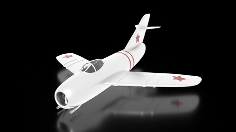 Soviet Mig 15 Cold War Fighter Jet