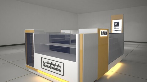 Kiosks 3D Model