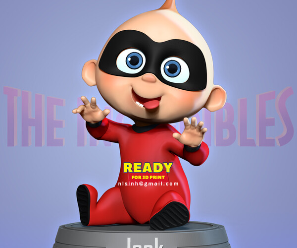 Artstation Jack Jack Parr Incredibles Fanart Resources