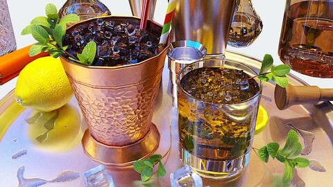 Cocktail Set Mint Julep