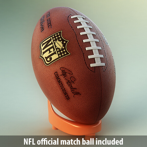 STL file NFL BALL KEY RING DETROIT LIONS WITH CONTAINER・3D print object to  download・Cults