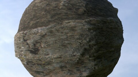 Stone Wall 4 PBR Material