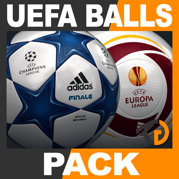 ArtStation - 2010 2011 UEFA Match Balls Pack | Game Assets