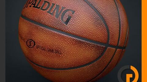 Spalding Official Used Basketball Game Ball