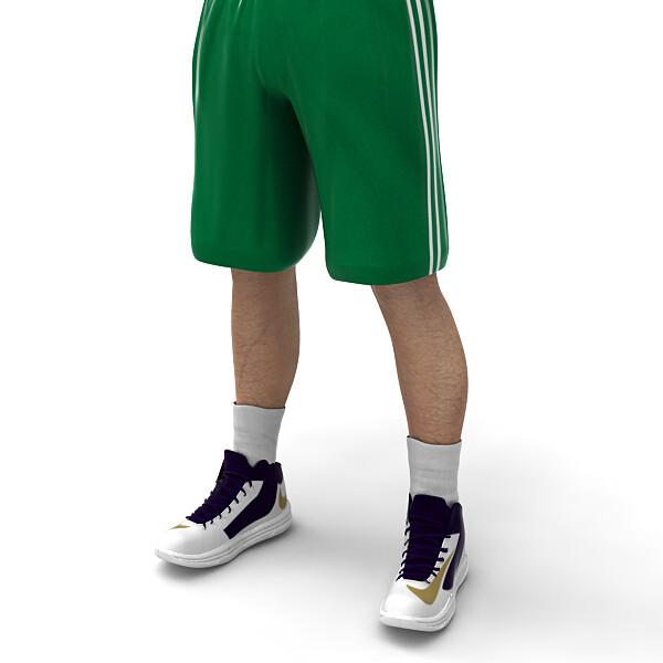ArtStation - Rigged Basketball Player - Boston Celtics