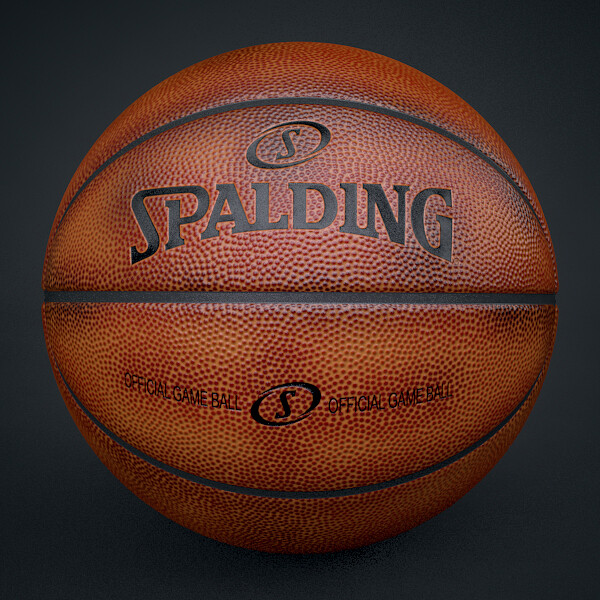 ArtStation - Spalding NBA Official Basketball Game Balls Pack