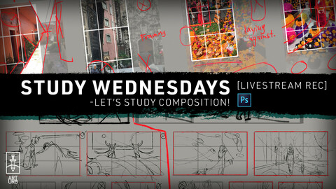 MAR-24 LiveStream: Let's Study Composition! - with art.uro