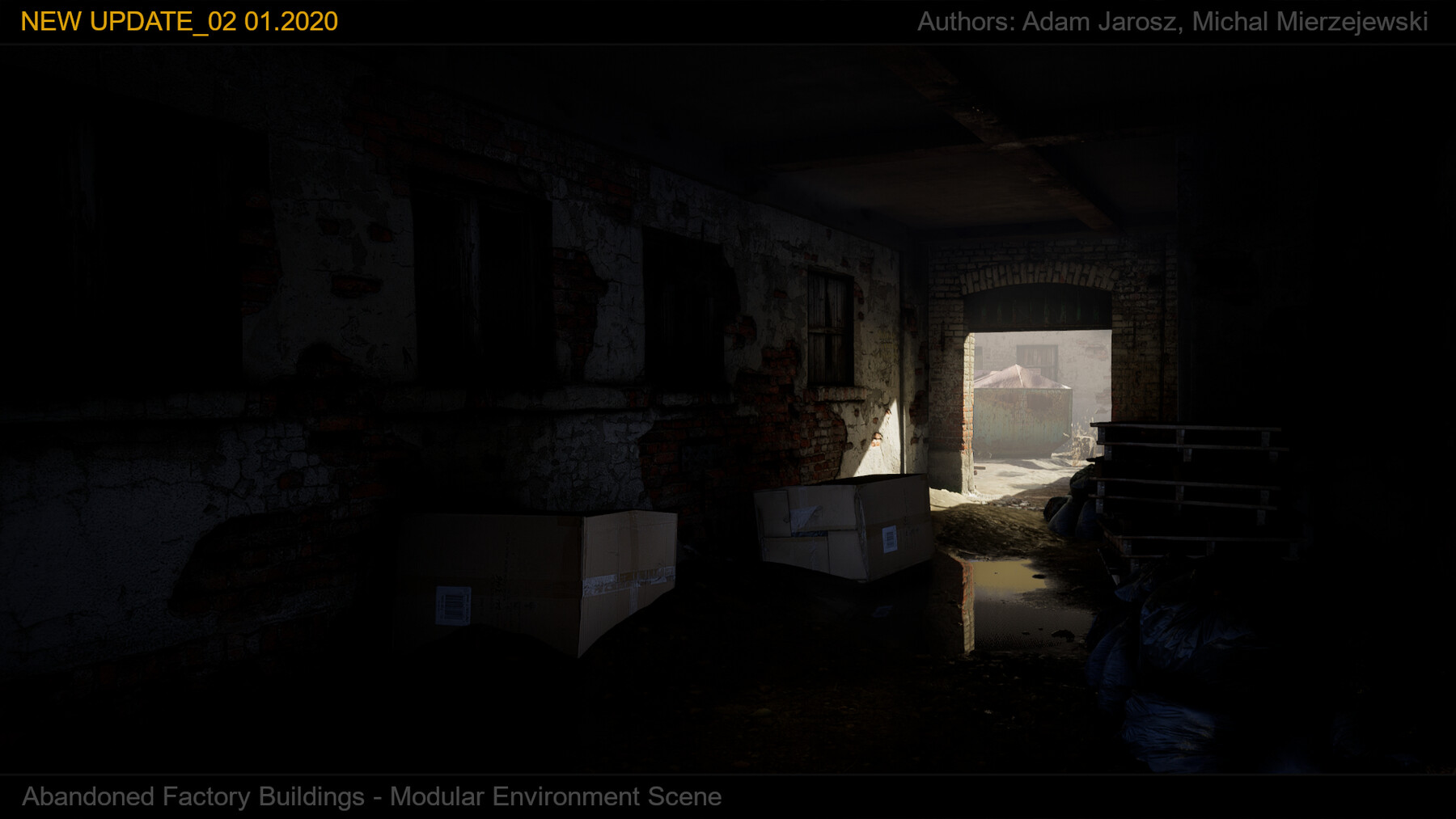 ArtStation - [UE4/UE5][SCANS] Abandoned Factory Buildings - Day/Night ...