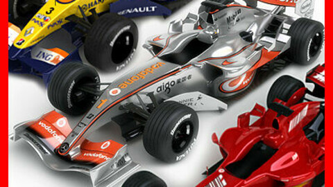 F1 2007 McLaren MP4-22 Ferrari F2007 ING Renault R27