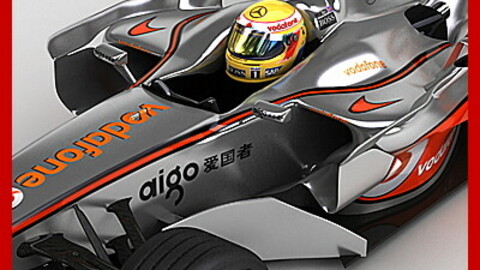 F1 2008 Vodafone McLaren Mercedes MP4-23