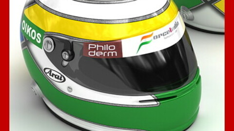 Helmet F1 2008 Giancarlo Fisichella