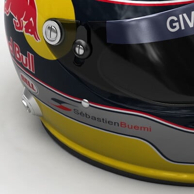 ArtStation - Helmet F1 2009 Sebastien Buemi and Sebastien Bourdais ...